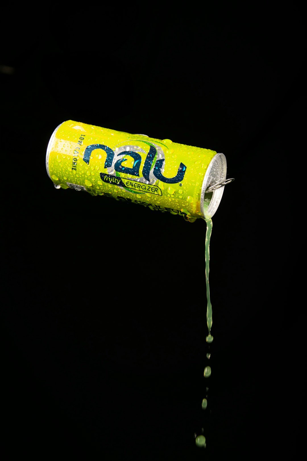 Product shot for Nalu drinks.